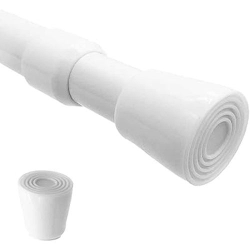 Spring Tension Rods 28-43 Inches Spring Load Adjustable Expandable Heavy Duty Steel Small Short Tension Curtain Rod For Windows,Kitchen,Doorway,Bathroom,Cupboard Bars