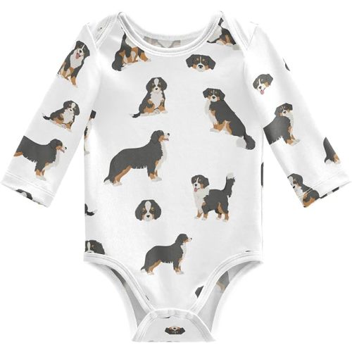 Bernese Mountain Dog Onesie - 6-9M