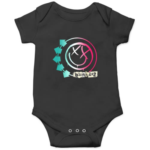 B182 Band Blink182 Onesies Kids's Short Sleeve Onesie 12M Royal sold by Estherfoun | SKU 253708046 | Printerval