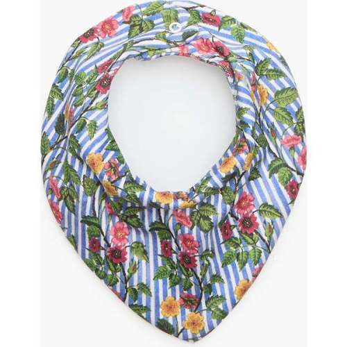 The Bandana Bib, Geranium Stripe - Hill House Home | Maisonette