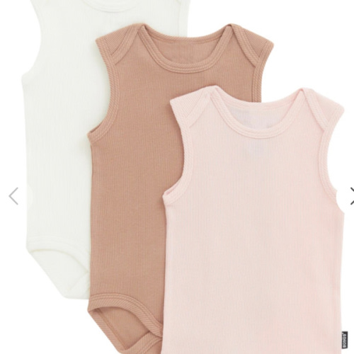 Bonds Rib Singletsuit 3 Pack | Baby | BWDFA