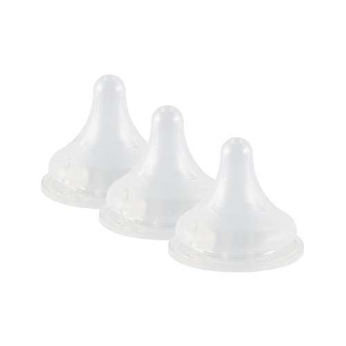 Pigeon Wide Neck Nipple SS 3Pcs