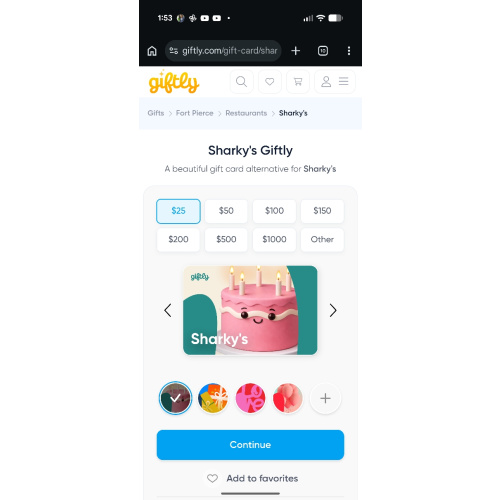 Sharky's Giftly