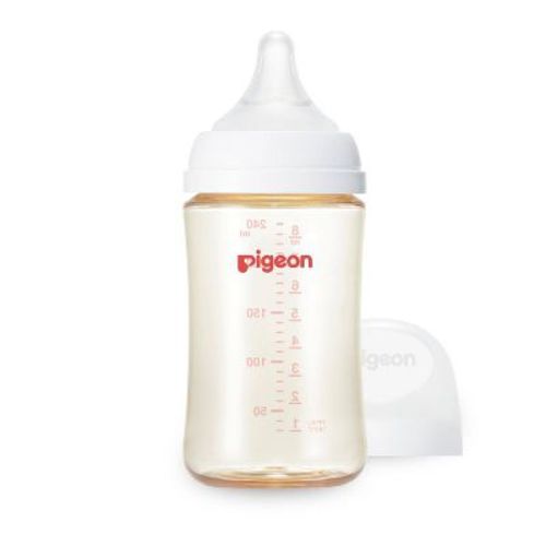 Pigeon Nurture & Nest Wide-Neck and Anti-colic PPSU BPA-Free Baby Bottle with Nipple - 8 fl oz