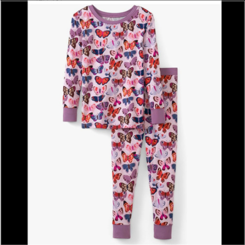Little Sleepies Two-Piece Pajama Set, Viscose from Bamboo, Toddler Kids PJs