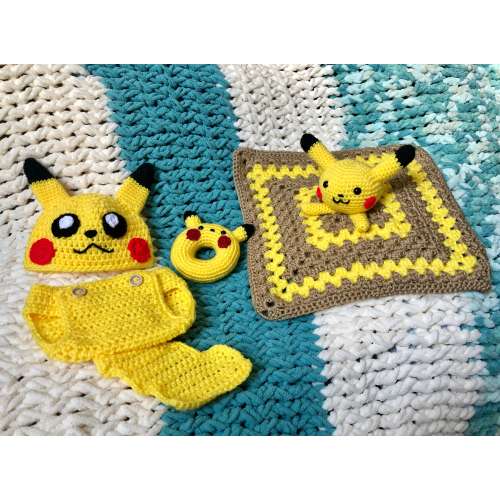 Pikachu Baby Gift Set