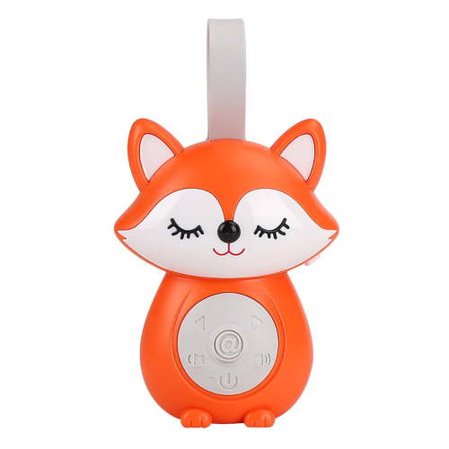 color Cute Fox Baby Soothing Sleep Toy Musical Stuffed Animal With Lullabies For Newborn Toddler Calming Gift