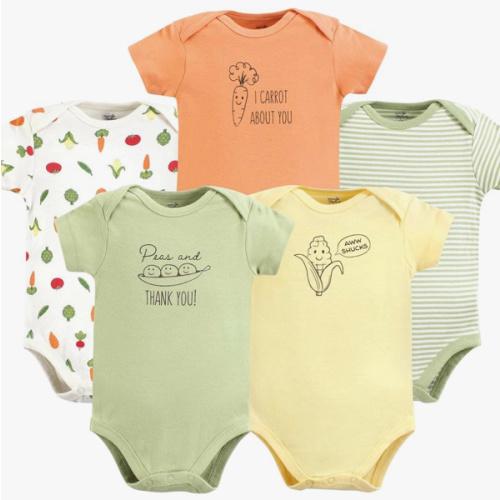 Touched by Nature Unisex Baby Organic Cotton Bodysuits