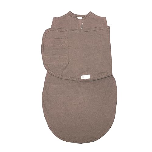 embé 2-Way Transition Swaddle, 12-18 lbs, Arms & Legs In Or Out, Warm Up & Cool Down 100% Cotton, 3-6 Months