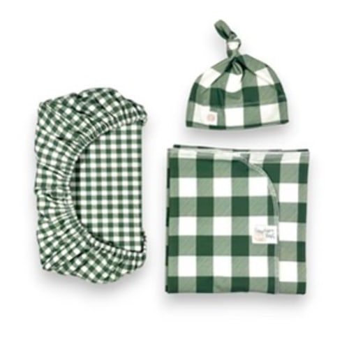 Sunday Picnic, Hunter Green - Limited Edition Organic Newborn Nest – A Newborn Nest