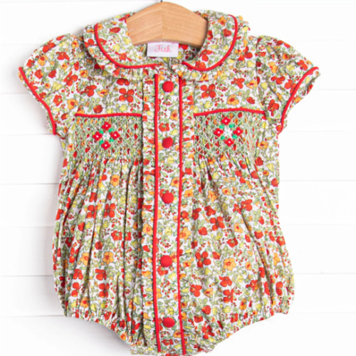 Ruby Red Bundles Smocked Bubble, Green – Stitchy Fish