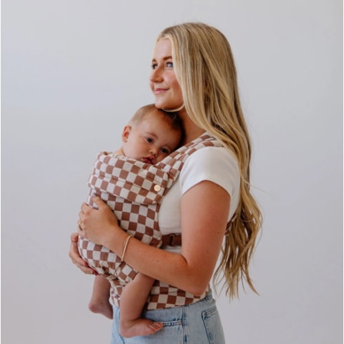 The Monarch Carrier - Mocha Check – Mabē