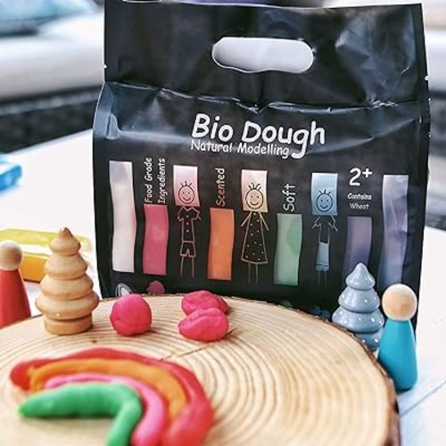 Natural Play Dough - Handmade in Australia - Scented, Non-Toxic & Reusable Modeling Dough for Kids - Food Grade Ingredients - Perfect for Creative Play, Arts & Crafts | 39.7oz (9 Colors)