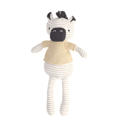 Zulu Zebra Stuffed Animal | Crane Baby
