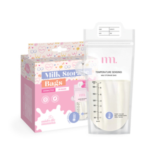 The Midwife Mumma Milk Storage Bags 200mL 25 Pack