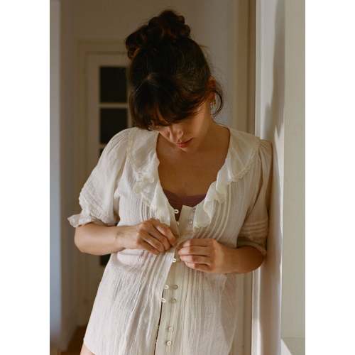 The Lou Lou Nursing Blouse