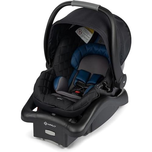 Safety 1ˢᵗ® onBoard™ Insta-Latch™ DLX Infant Car Seat with Base, Baby Car Seat for 4-30 lbs., Rear Facing Car Seat, Newburyport