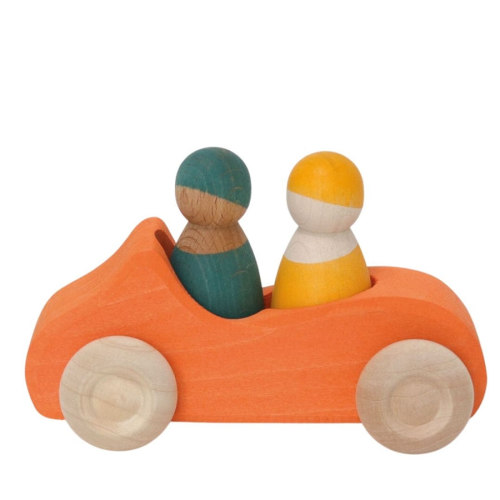 Large Wooden Convertible Car