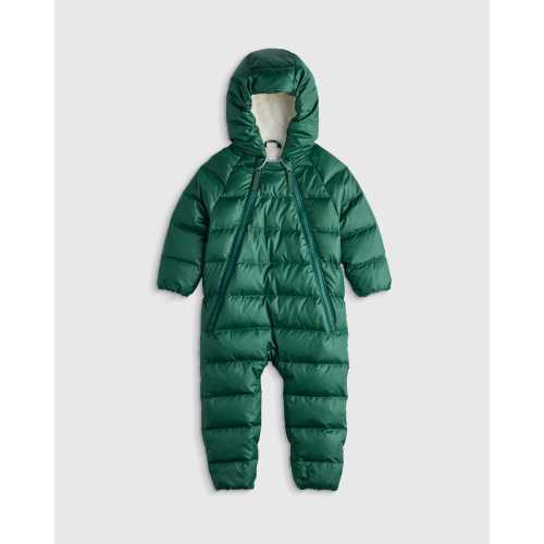 Heavyweight Down Puffer Bunting - Baby in Dark Green