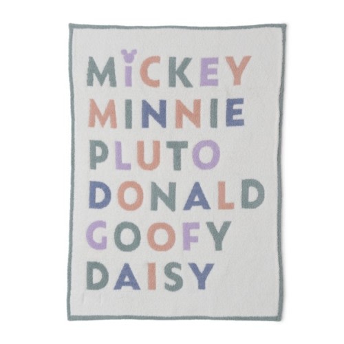Mickey Mouse and Friends Stroller Blanket by Barefoot Dreams | Disney Store