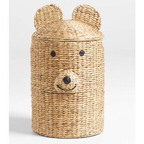 Bear Woven Kids Hamper with Handles