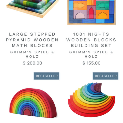 Grimms Wooden Toys from Germany