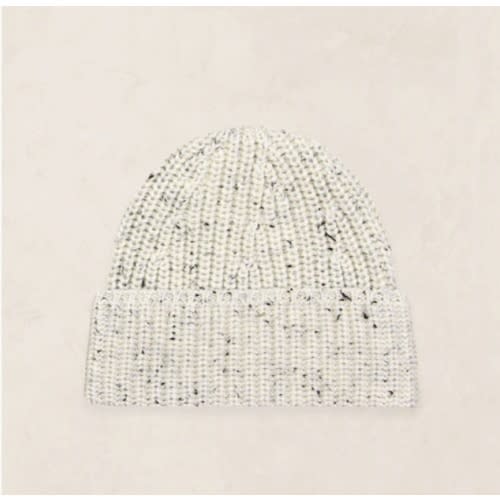 Knit Beanie - Cream Speckle
