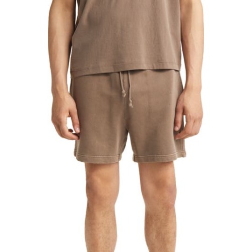 Core Organic Cotton Brushed Terry Sweat Shorts, Medium