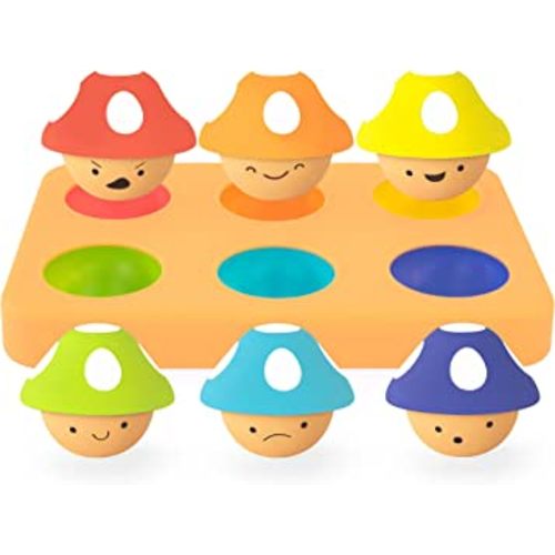 SASSY Mischievous Matching Mushrooms Toy