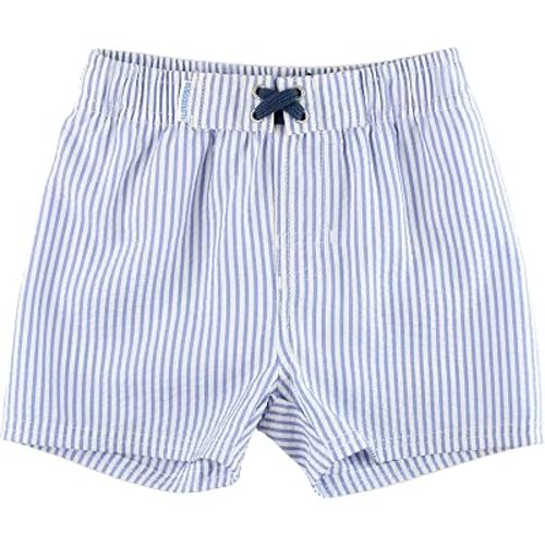 RUGGEDBUTTS Boys Classic - Seersucker Swim Trunks UPF 50+