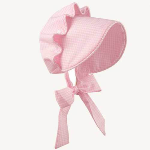 Beaufort Bonnet - Pink Greenbrier Gingham