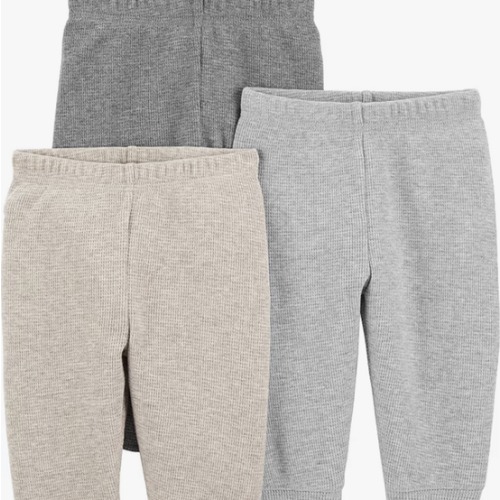 Simple Joys by Carter's Unisex Baby 3 Pack Thermal Pants