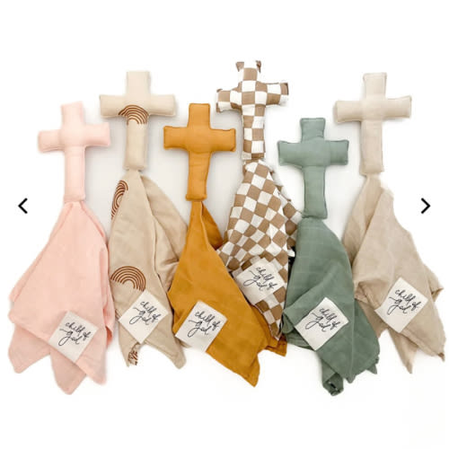 Cross Child of God Blankie – OUR HOUSE ABOVE