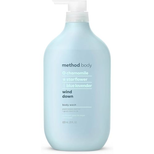 Method Body Wash, Wind Down, Paraben and Phthalate Free, 28 FL Oz (Pack of 1)
