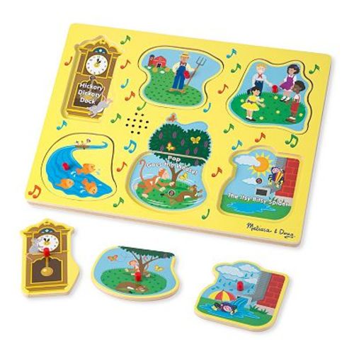 Melissa & Doug Nursery Rhymes 1 Sound Puzzle