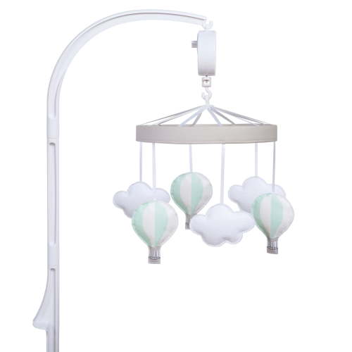 Sammy & Lou Musical Nursery Crib Mobile for Baby, Hot Air Balloon