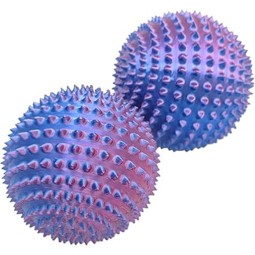 2-Pack Labor Comb Alternative - Spiky Sensory Maternity Balls for Natural Childbirth Pain Relief & Distraction – Spiked Massage Balls for Labor & Delivery Hospital Bag – Acupressure Stress Balls