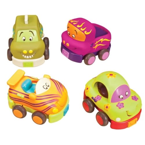 B. Toys Wheeee-ls! 4 Pull-Back Toy Vehicles