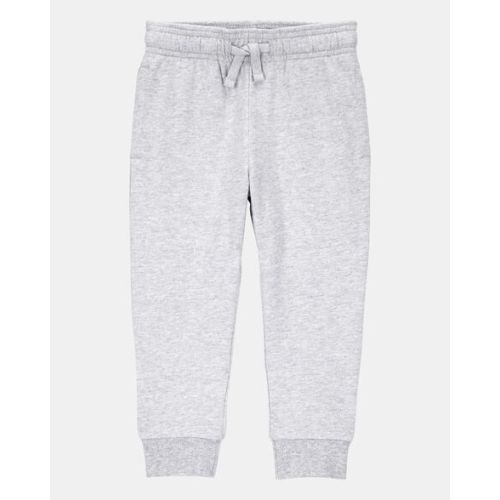 Toddler Boy Pull-On Drawstring Joggers - Grey - 4T