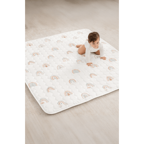Premium Play Mat with Non-Slip Bottom, Square 56x56 inches
