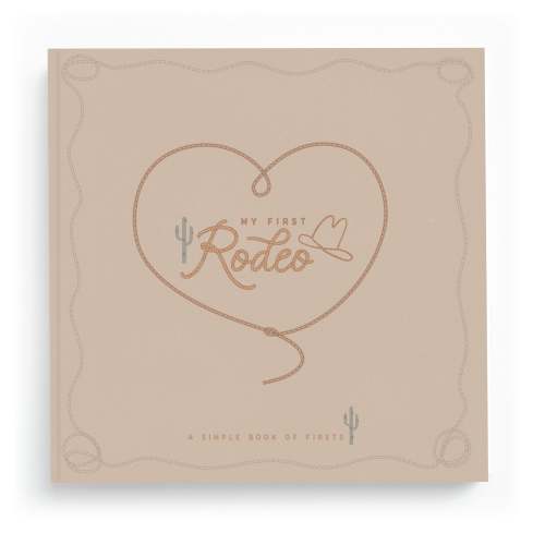 My First Rodeo Baby Memory Book