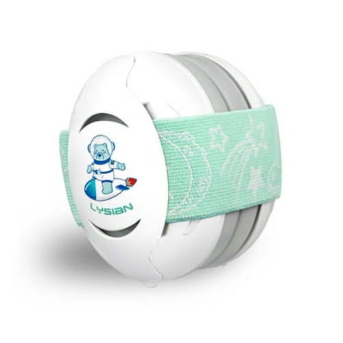 LYSIAN Baby Earmuffs Noise Cancel Hearing Protection Headphone, White