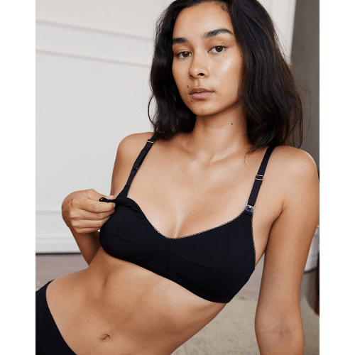 Luxe Nursing Bra - Black