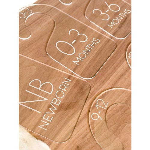 Clear Acrylic Baby Closet Dividers