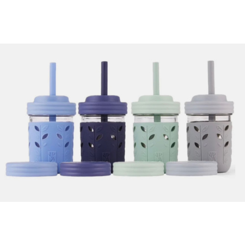 8oz Glass Mason Jar Drinking Tumblers + Food Storage