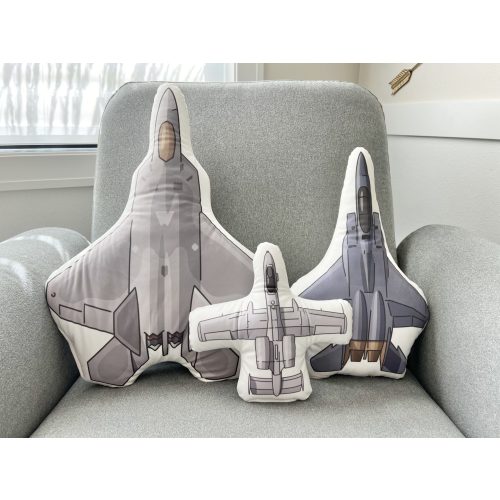 Lil Pilot Military Aircraft Plush Pillows (Choose Your Aircraft) (3 Sizes)