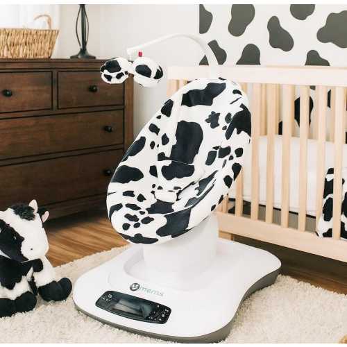 HandMade Mamaroo Rockaroo 4mom Insert Cover for Newborn Infant Swing Replacement Toy Balls Liner for Swing Cow Pony Print