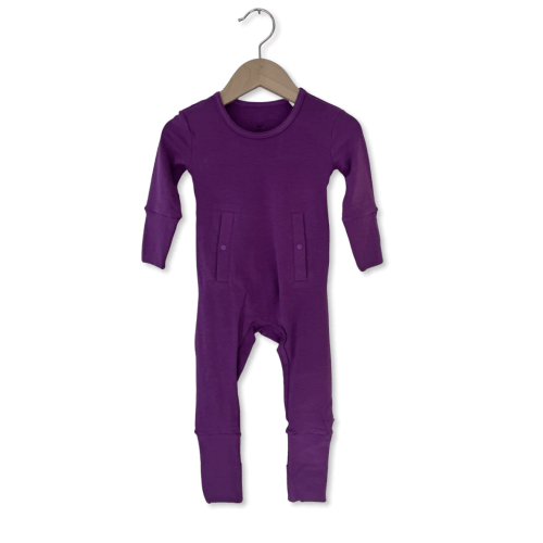 Grape Juice Adaptive Tube Access Day to Night Romper