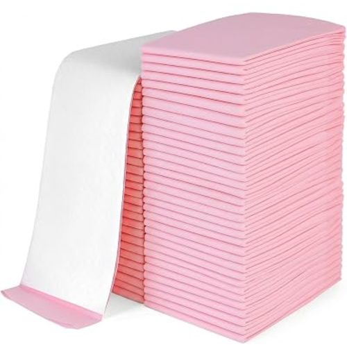 Rocinha Disposable Changing Pads for Baby 24 Inches x 17 Inches - 50 Pack
