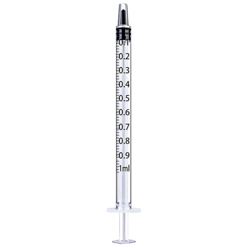 1ml/cc Syringe without Needle - 100PACK/Individually wrapped (1ml)